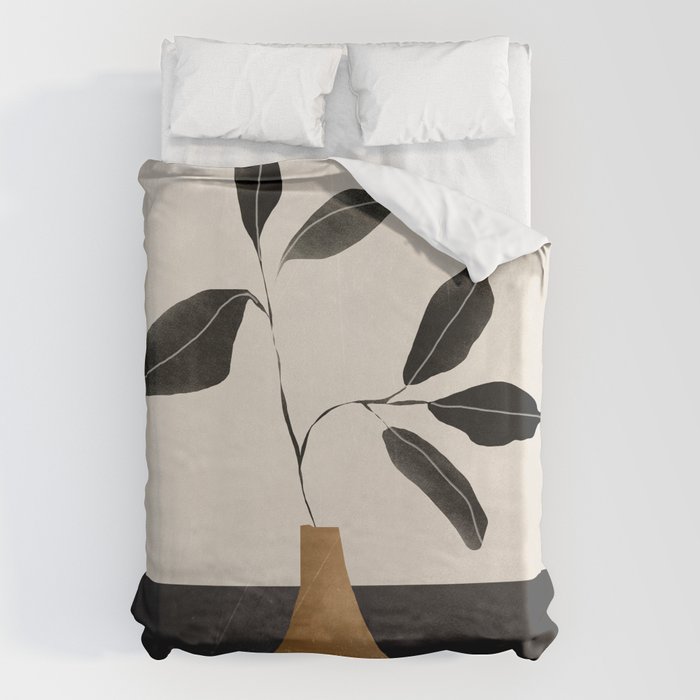 minimal plant 6/2 Duvet Cover Gallery Image 1
