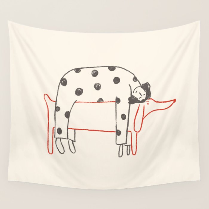 Good Doggo Wall Tapestry