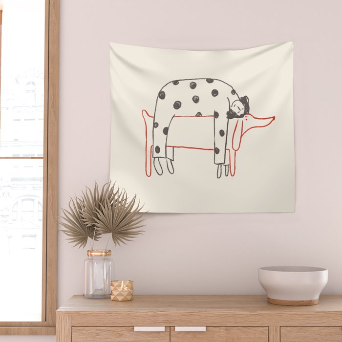 Good Doggo Wall Tapestry Gallery Image 2