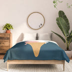 Cat Landscape 145: Strawberry & Vanilla Comforter Gallery Image 3