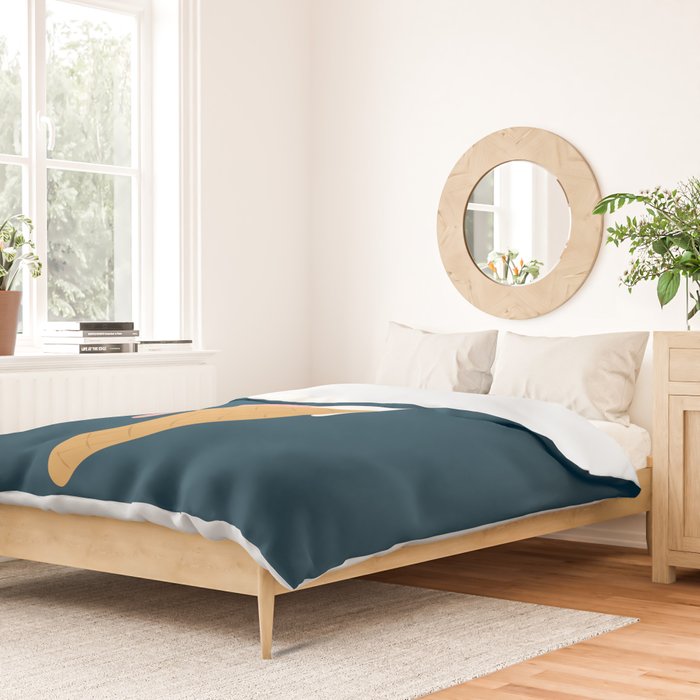 Cat Landscape 145: Strawberry & Vanilla Duvet Cover Gallery Image 2