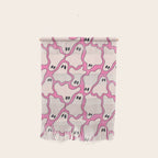 Pink Ghost Party Pop Art  Wall Hanging Gallery Image 1