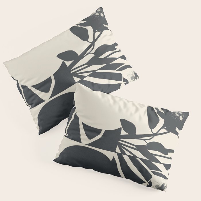 Botanical Contrast 2 Pillow Sham Gallery Image 3