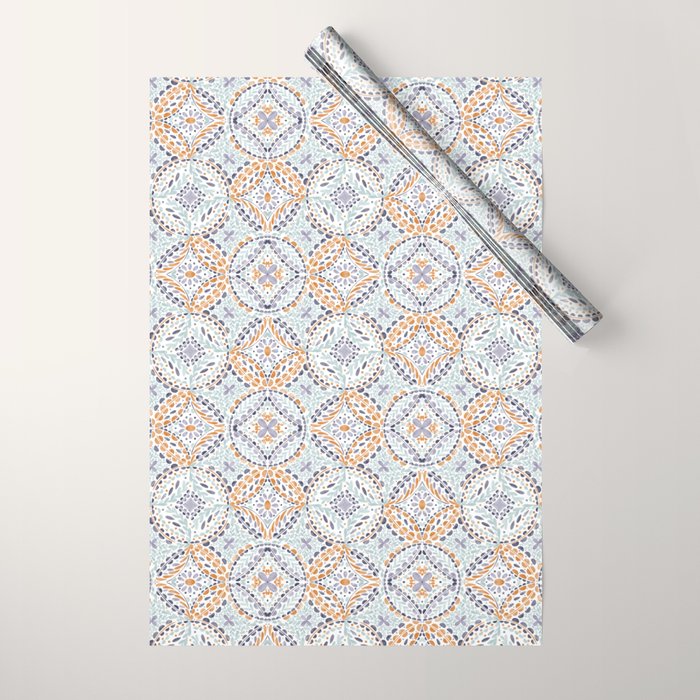 Artsy Leaf Symphony Wrapping Paper Gallery Image 1