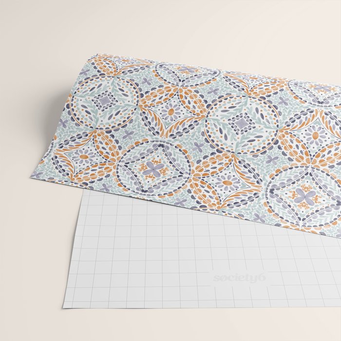 Artsy Leaf Symphony Wrapping Paper Gallery Image 2
