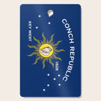 Conch Republic Flag Cutting Board Gallery Image 1