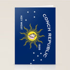 Conch Republic Flag Stationery Card Gallery Image 2