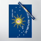 Conch Republic Flag Wrapping Paper Gallery Image 1