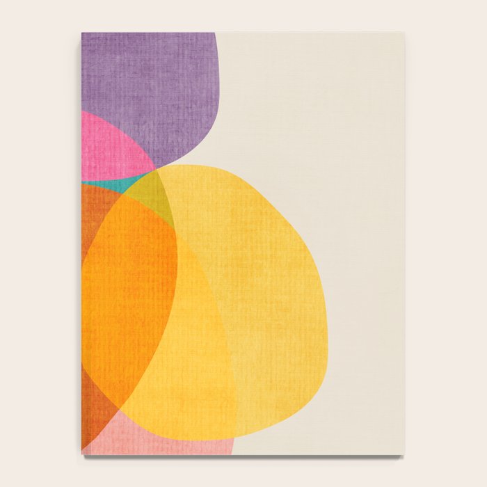 Modern Colorful Abstract Round Shapes Notebook Gallery Image 4