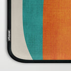 Modern Colorful Abstract Round Shapes Laptop Sleeve Gallery Image 3