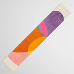 Modern Colorful Abstract Round Shapes Table Runner Gallery Image 3