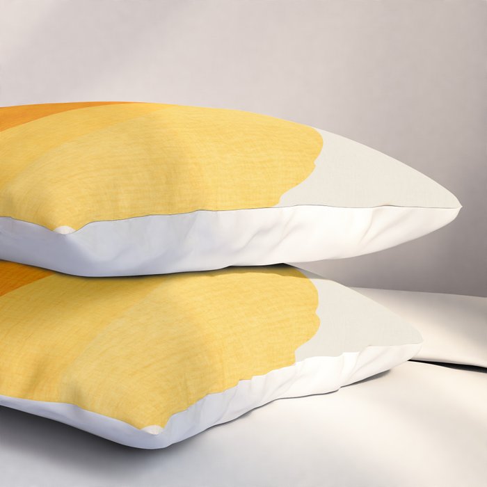Modern Colorful Abstract Round Shapes Pillow Sham Gallery Image 3