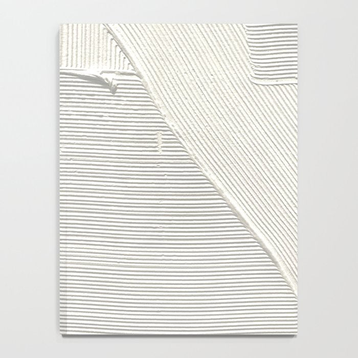 Relief [2]: an abstract, textured piece in white by Alyssa Hamilton Art Notebook Gallery Image 4