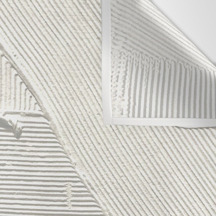 Relief [2]: an abstract, textured piece in white by Alyssa Hamilton Art Wall Tapestry Gallery Image 3