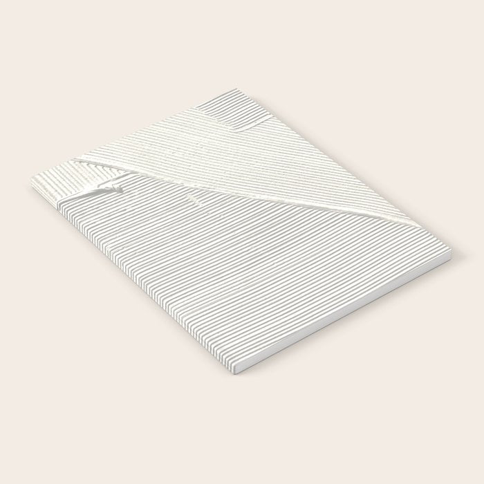 Relief [2]: an abstract, textured piece in white by Alyssa Hamilton Art Notebook Gallery Image 2
