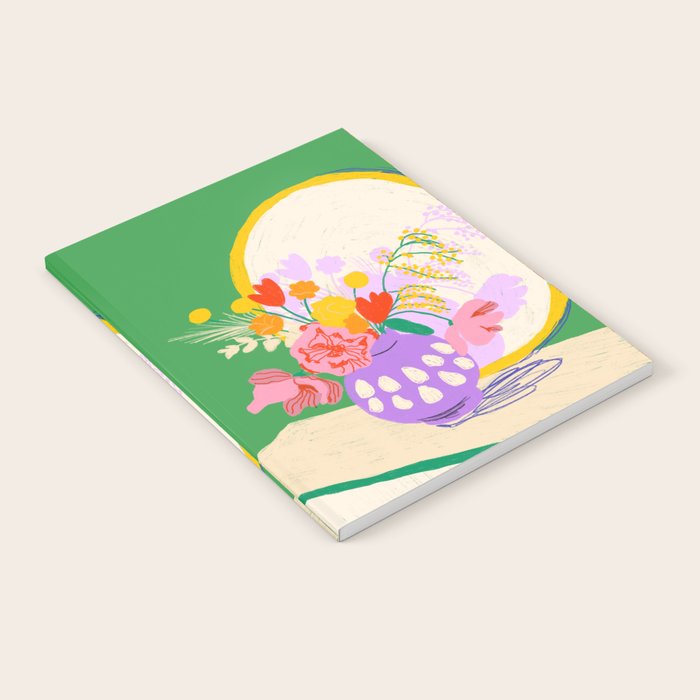 Flowers in green room Notebook Gallery Image 2