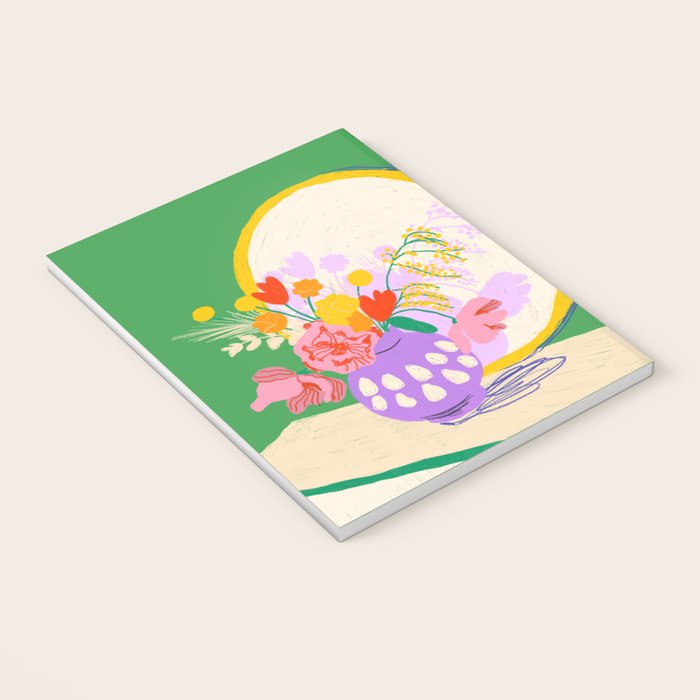 Flowers in green room Notebook Gallery Image 3
