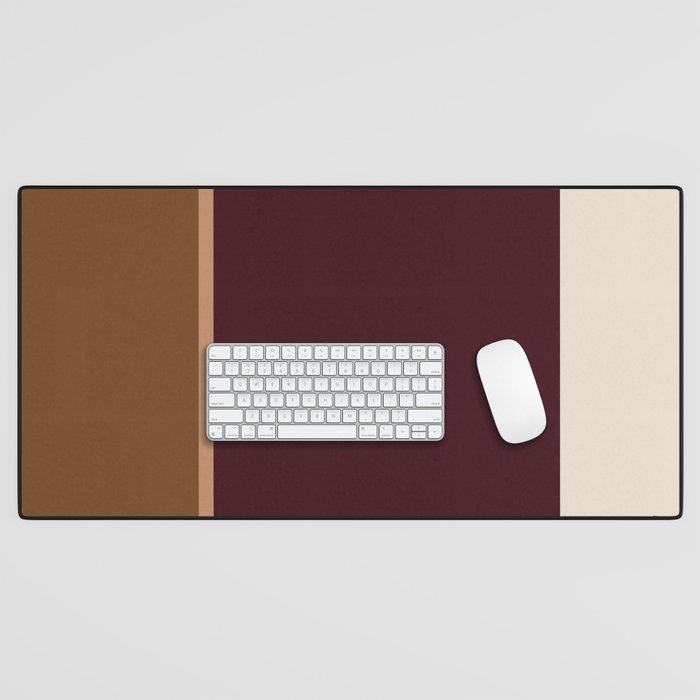 Contemporary Color Block XXV Desk Mat Gallery Image 1