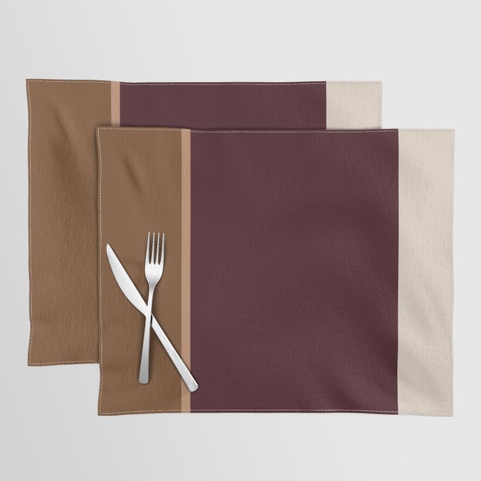 Contemporary Color Block XXV Placemat Gallery Image 1