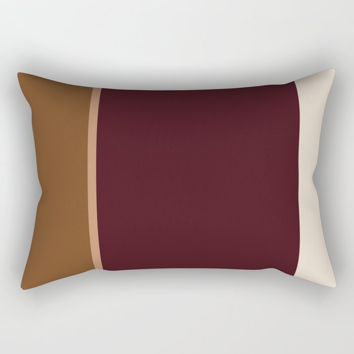 Contemporary Color Block XXV Rectangular Pillow Gallery Image 1