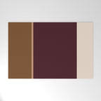 Contemporary Color Block XXV Welcome Mat Gallery Image 1
