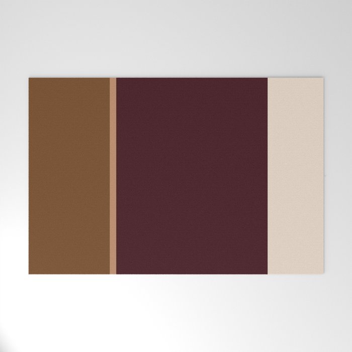 Contemporary Color Block XXV Welcome Mat Gallery Image 1
