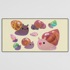 Land snail Desk Mat Gallery Image 3