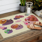 Land snail Outdoor Rug Gallery Image 2