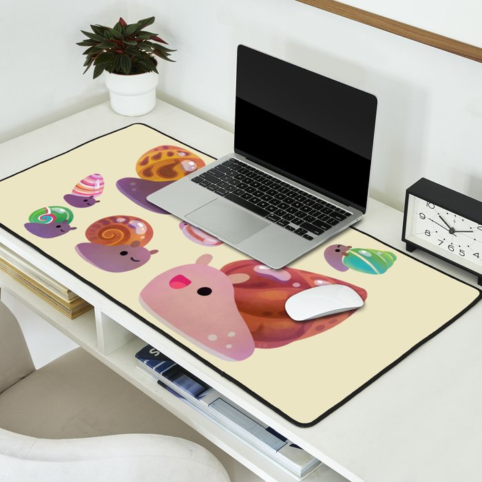 Land snail Desk Mat Gallery Image 2
