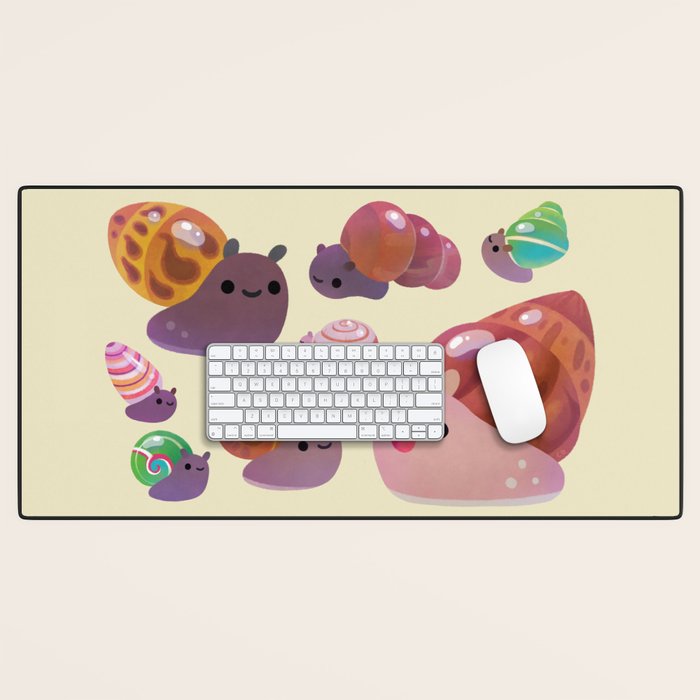 Land snail Desk Mat Gallery Image 1