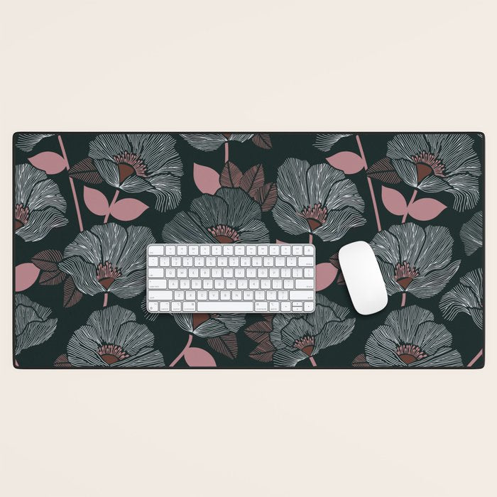 Nocturnal Bloom Desk Mat Gallery Image 1