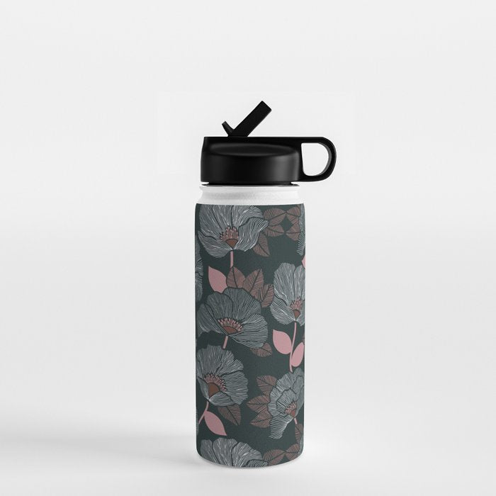 Nocturnal Bloom Water Bottle Gallery Image 1