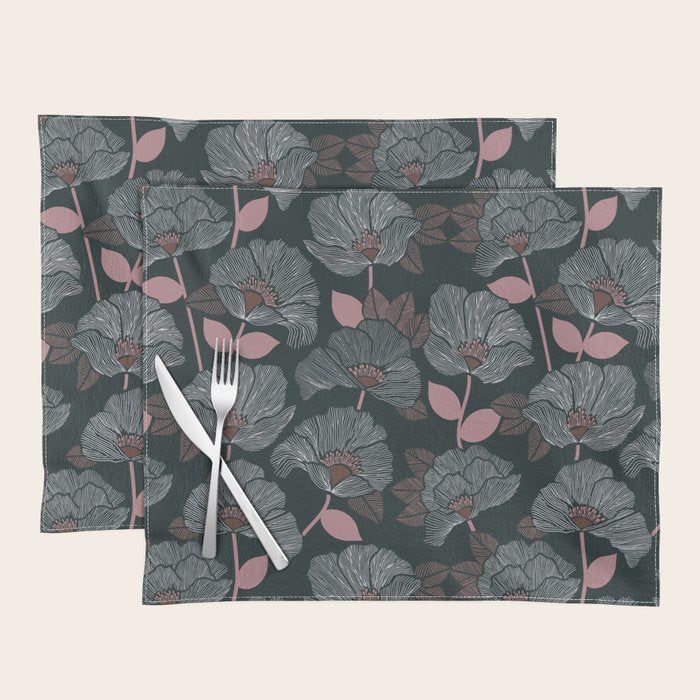 Nocturnal Bloom Placemat Gallery Image 1