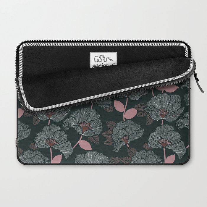 Nocturnal Bloom Laptop Sleeve Gallery Image 2