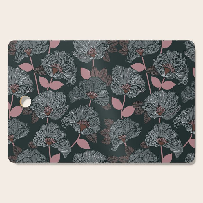 Nocturnal Bloom Cutting Board Gallery Image 1