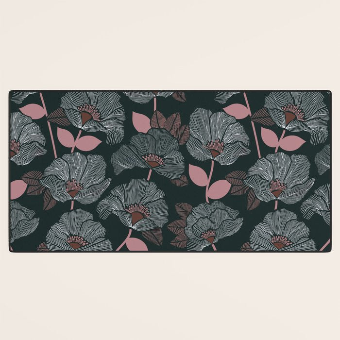 Nocturnal Bloom Desk Mat Gallery Image 3