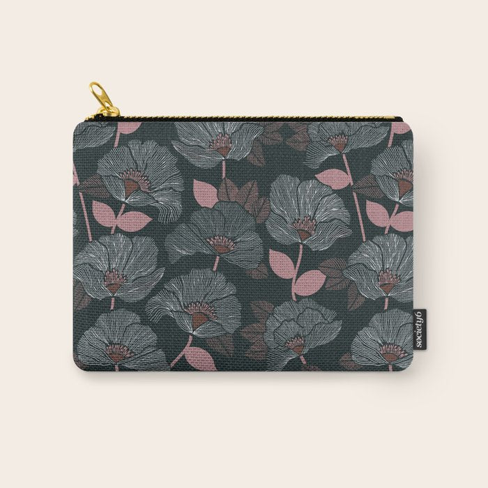 Nocturnal Bloom Carry All Pouch Gallery Image 1