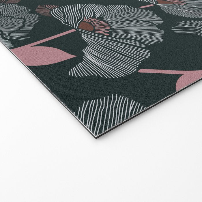 Nocturnal Bloom Welcome Mat Gallery Image 2
