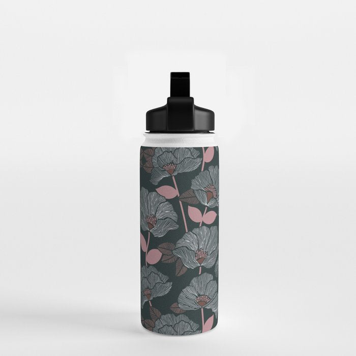 Nocturnal Bloom Water Bottle Gallery Image 2