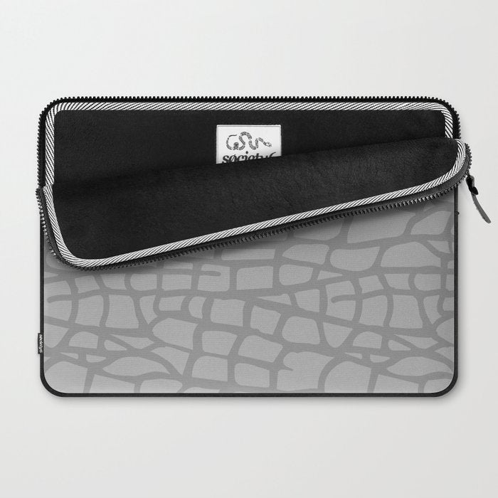 Gray Elephant Skin - Wild Animal Laptop Sleeve Gallery Image 2