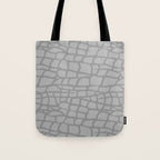 Gray Elephant Skin - Wild Animal Tote Bag Gallery Image 1