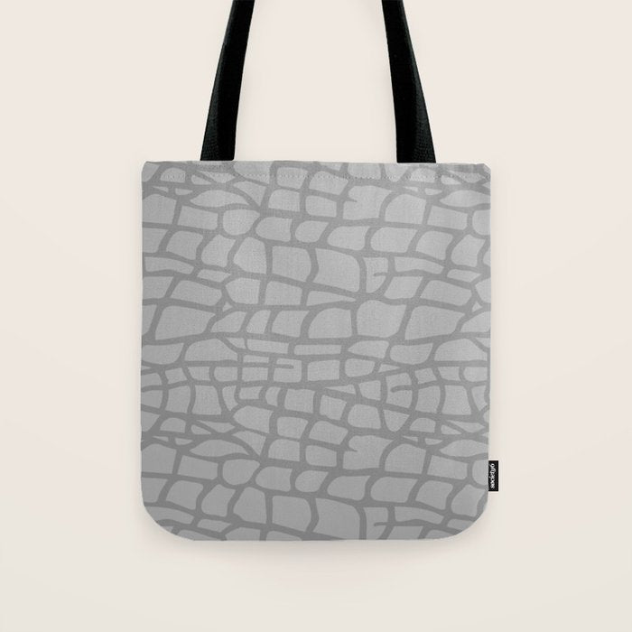 Gray Elephant Skin - Wild Animal Tote Bag Gallery Image 1