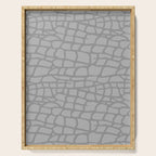 Gray Elephant Skin - Wild Animal Serving Tray Gallery Image 1
