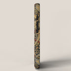 William Morris Bullerswood Black & Gold Antique 1889 Pattern iPhone Case Gallery Image 2