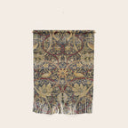 William Morris Bullerswood Black & Gold Antique 1889 Pattern Wall Hanging Gallery Image 1