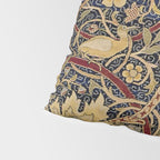 William Morris Bullerswood Black & Gold Antique 1889 Pattern Pillow Sham Gallery Image 4