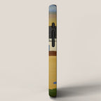African American Masterpiece 'The Wash' portrait painting by Clementine Hunter   iPhone Case Gallery Image 2
