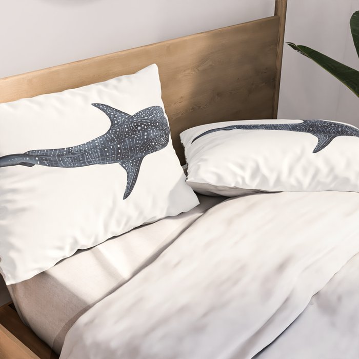 WHALE SHARK II Pillow Sham Gallery Image 2
