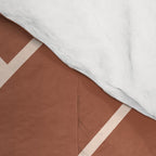 Boho Geometric Pattern in Sienna Comforter Gallery Image 4