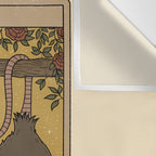 The Lovers - Possum Tarot Wall Tapestry Gallery Image 3
